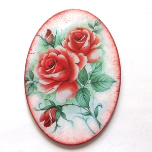 Magnet frigider cu trandafiri 41676, Casă & Stil de viață, Accesorii pentru echipamente de bucătărie, Decorații de bucătărie, Magneți de frigider, Decoupage, transfer și tehnici șervețel, ARTYNOS