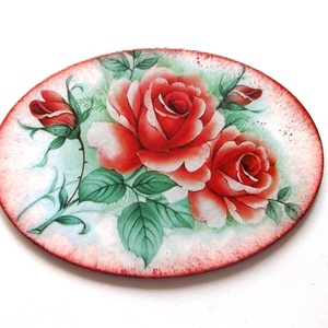 Magnet frigider cu trandafiri 41676 - casă & stil de viață - accesorii pentru echipamente de bucătărie - decorații de bucătărie - magneți de frigider - Artynos.ro
