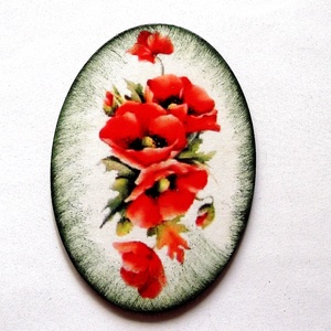 Magnet frigider cu maci 41674 - casă & stil de viață - accesorii pentru echipamente de bucătărie - decorații de bucătărie - magneți de frigider - Artynos.ro