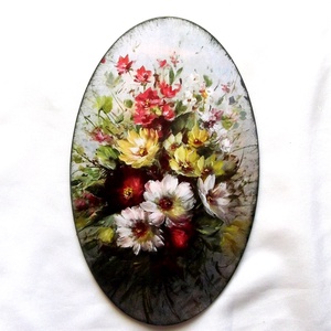 Tablou pe lemn 40621, Casă & Stil de viață, Accesorii pentru decorat casa, Picturi murale, Panouri și tablouri, panouri decorative, Decoupage, transfer și tehnici șervețel, ARTYNOS