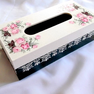 Cutie pt servetele de hartie 39939 - casă & stil de viață - accesorii pentru echipamente de bucătărie - accesorii de servire - inele șervețele masă, suport șervețel - Artynos.ro