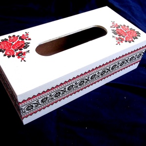 Cutie pt servetele de hartie 39840 - casă & stil de viață - accesorii pentru echipamente de bucătărie - accesorii de servire - inele șervețele masă, suport șervețel - Artynos.ro