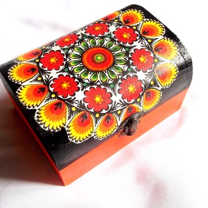 Cutie motiv traditional 39720, Bijuterii, Suporturi bijuterii și cutie bijuterii, Cutii de bijuterii, Decoupage, transfer și tehnici șervețel, ARTYNOS