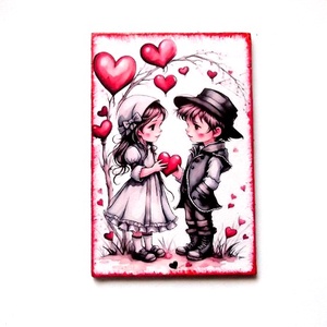 Magnet frigider 45842, Casă & Stil de viață, Accesorii pentru echipamente de bucătărie, Decorații de bucătărie, Magneți de frigider, Decoupage, transfer și tehnici șervețel, ARTYNOS