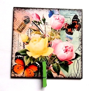 Magnet de frigider 37859, Casă & Stil de viață, Accesorii pentru echipamente de bucătărie, Decorații de bucătărie, Magneți de frigider, Decoupage, transfer și tehnici șervețel, ARTYNOS