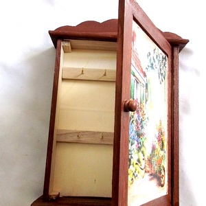 Dulapior din lemn pentru chei 37719 - casă & stil de viață - accesorii pentru decorat casa - decorațiuni de pereți, decorațiuni suspendate - decorațiuni suspendate - Artynos.ro