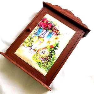 Dulapior din lemn pentru chei 37719 - casă & stil de viață - accesorii pentru decorat casa - decorațiuni de pereți, decorațiuni suspendate - decorațiuni suspendate - Artynos.ro