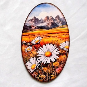 Tablou pe lemn .46145, Casă & Stil de viață, Accesorii pentru decorat casa, Picturi murale, Tablouri/picturi pe pânză, Decoupage, transfer și tehnici șervețel, ARTYNOS
