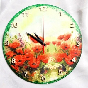 ceas de perete maci 36740, Casă & Stil de viață, Accesorii pentru decorat casa, Decorațiuni de pereți, decorațiuni suspendate, Ceasuri de perete, Decoupage, transfer și tehnici șervețel, ARTYNOS