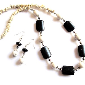 set howlite si onix 36662 - Artynos.ro