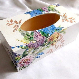 Cutie pt servetele de hartie 36535, Casă & Stil de viață, Materiale de depozitare și sortare, Cutie depozitare, Decoupage, transfer și tehnici șervețel, ARTYNOS