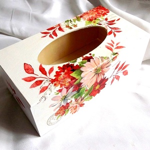 Cutie pt servetele de hartie 36528, Casă & Stil de viață, Materiale de depozitare și sortare, Cutie depozitare, Decoupage, transfer și tehnici șervețel, ARTYNOS