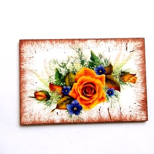 magnet frigider 35958, Casă & Stil de viață, Accesorii pentru echipamente de bucătărie, Decorații de bucătărie, Magneți de frigider, Decoupage, transfer și tehnici șervețel, ARTYNOS