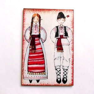 magnet frigider 35916, Casă & Stil de viață, Accesorii pentru echipamente de bucătărie, Decorații de bucătărie, Magneți de frigider, Decoupage, transfer și tehnici șervețel, ARTYNOS