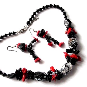 set coral si agate 34538 - Artynos.ro