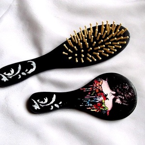 set perie de par si oglinda 33942 - casă & stil de viață - accesorii pentru decorat casa - oglinzi perete, oglinzi decor - Artynos.ro