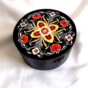 Cutie din lemn 46434, Casă & Stil de viață, Materiale de depozitare și sortare, Cutie depozitare, Decoupage, transfer și tehnici șervețel, ARTYNOS