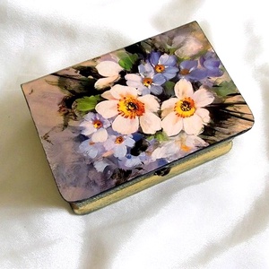 Cutie din lemn tip carte 46345 - casă & stil de viață - materiale de depozitare și sortare - cutie depozitare - Artynos.ro