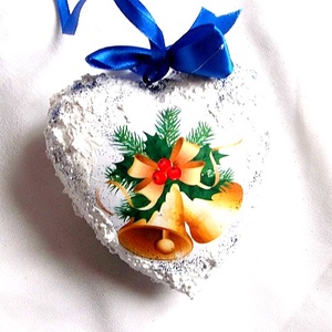glob inima 35404, Accesorii de Crăciun, Decorațiuni de Crăciun de casă, Decorațiuni pentru pomul de Crăciun, Decoupage, transfer și tehnici șervețel, ARTYNOS