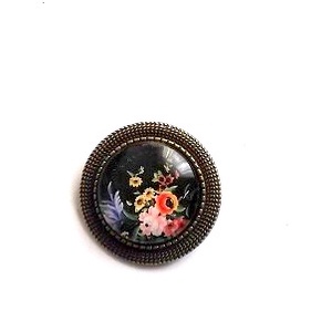 brose model floral 32282, Bijuterii, Brosa, insigne, Agrafe haine si pantofi, Confectionarea bijuteriilor, ARTYNOS