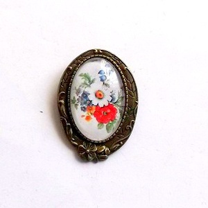 brose  model floral 32277, Bijuterii, Brosa, insigne, Agrafe haine si pantofi, Confectionarea bijuteriilor, ARTYNOS