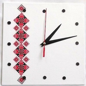 ceas cu motiv traditional 32032, Casa & Stil de viata, Accesorii pentru decorat casa, Decoratiuni de pereti, decoratiuni suspendate, Ceasuri de perete, Decoupage, transfer si tehnici servetel, ARTYNOS