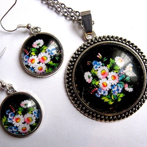 Set bijuterii model floral 30207 - Artynos.ro