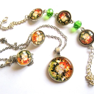 set floral 29479, Bijuterii, Seturi de bijuterii, Confecționarea bijuteriilor, ARTYNOS