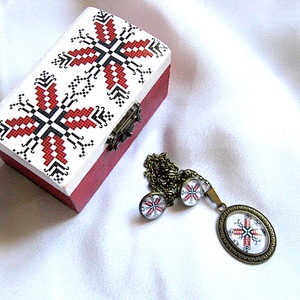 Set cadou 29319, Bijuterii, Seturi de bijuterii, Confecționarea bijuteriilor, Decoupage, transfer și tehnici șervețel, ARTYNOS