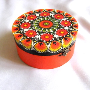 Cutie lemn decorata 29251, Accessorii și unelte, Lemn, Cutie, Decoupage, transfer și tehnici șervețel, ARTYNOS