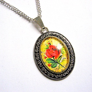 colier floral 29057, Bijuterii, Coliere, Coliere cu pandantive, Confecționarea bijuteriilor, ARTYNOS