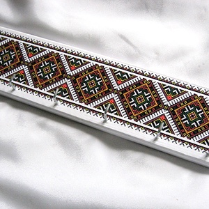 Cuier din lemn motiv traditional 28866 - casă & stil de viață - accesorii pentru decorat casa - decorațiuni de pereți, decorațiuni suspendate - suport pentru chei - Artynos.ro