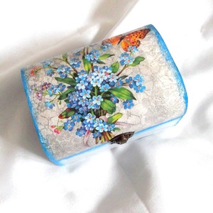 cutie lemn decorata 47872, , Decoupage, transfer și tehnici șervețel, ARTYNOS