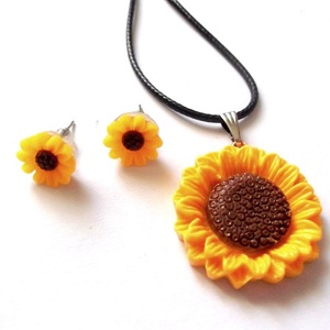 set cu floarea soarelui din rasina 47348 - Artynos.ro
