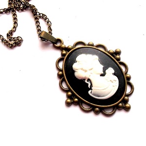 colier camee 48028, Bijuterii, Coliere, Coliere cameo, Confecționarea bijuteriilor, ARTYNOS