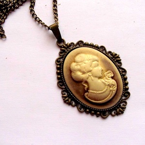colier camee 48031, Bijuterii, Coliere, Coliere cameo, Confecționarea bijuteriilor, ARTYNOS
