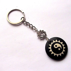 breloc cu Yin Yang 48155, Geantă și husă, Accesorii genți, Breloc, Confecționarea bijuteriilor, ARTYNOS