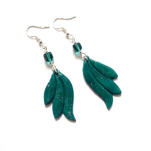 cercei fimo verde 48316 - Artynos.ro