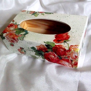 Cutie lemn pt servetele de hartie 48391 - casă & stil de viață - accesorii pentru echipamente de bucătărie - accesorii de servire - inele șervețele masă, suport șervețel - Artynos.ro