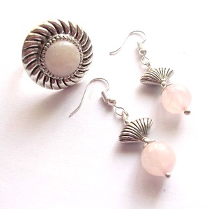 Set cu cuart roz 48334, Bijuterii, Seturi de bijuterii, Confectionarea bijuteriilor, ARTYNOS