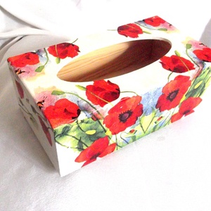 Cutie lemn pt servetele de hartie 48437, Casa & Stil de viata, Accesorii pentru echipamente de bucatarie, Accesorii de servire, Inele servetele masa, suport servetel, Decoupage, transfer si tehnici servetel, ARTYNOS