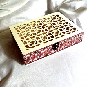 Cutie din lemn 48460, Accessorii si unelte, Lemn, Cutie, Decoupage, transfer si tehnici servetel, ARTYNOS