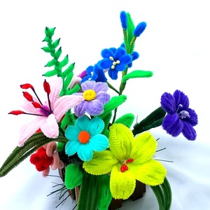 aranjament floral cu flori colorate 48490, Casa & Stil de viata, Accesorii pentru decorat casa, Suport de flori, Buchete de flori, Aranjament de flori, ARTYNOS