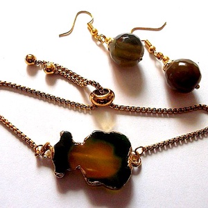 set cu agate 48861, , Confectionarea bijuteriilor, ARTYNOS