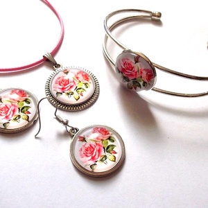 set cu sticla 48806 - bijuterii - seturi de bijuterii - Artynos.ro