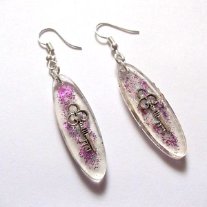 cercei rasina 48952, Bijuterii, Cercei, Cercei din rasina, Confectionarea bijuteriilor, ARTYNOS