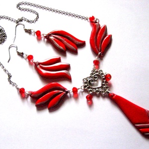 set bijuterii cu fimo si cristale 50481, Bijuterii, Seturi de bijuterii, Confectionarea bijuteriilor, ARTYNOS