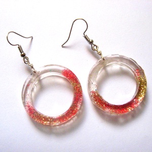 cercei rasina 50381, Bijuterii, Cercei, Cercei Hoops, Confectionarea bijuteriilor, ARTYNOS