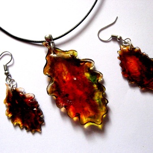 Set bijuterii cu rasina 50396 - Artynos.ro