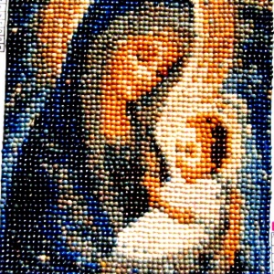 goblen cu diamante cu MAICA DOMNULUI 50532 - Artynos.ro